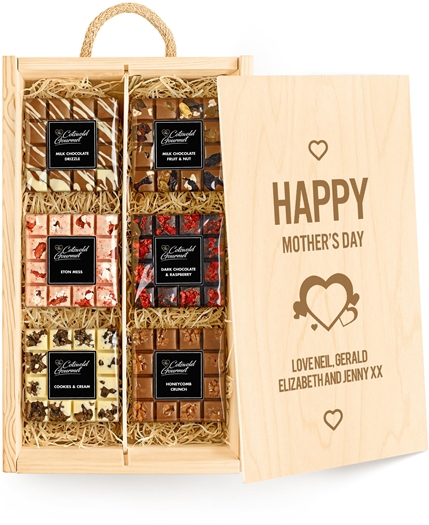 Mother's Day Personalised Variety Chocolate Tasting Experience - Gourmet Bars